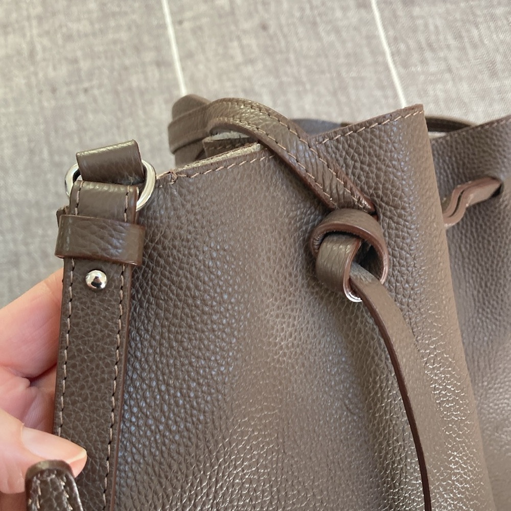 Max Mara Weekend beautiful brown leather bag. NWOT. - Picture 3 of 17
